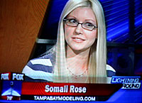 Tampa Bay Modeling models are here to stay on Tampa television programs!